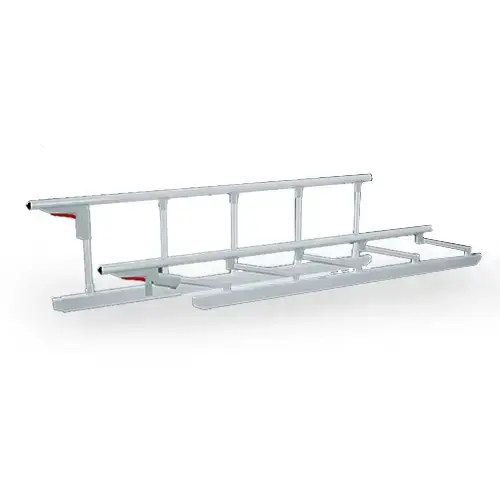 Folding aluminum side railing (2 pcs.) Bok-1 TM OMEGA