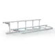 Folding aluminum side railing (2 pcs.) Bok-1 TM OMEGA
