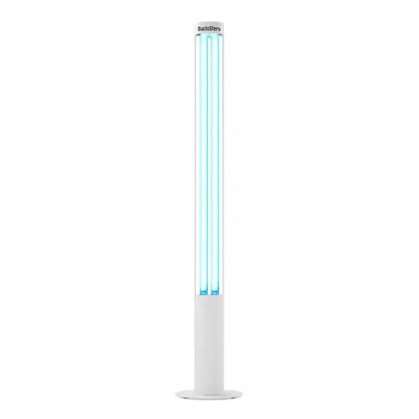 Bactericidal irradiator BactoSfera 360° U60 +100% RC-TIMER White