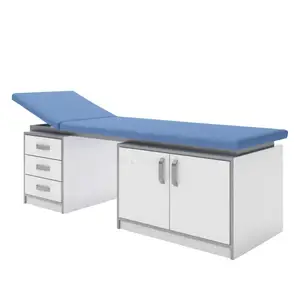 Procedural couch KP 1.03 (color of chipboard cabinets: white with gray edge), TM Alumix TMK