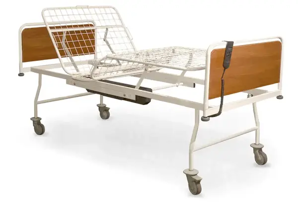 Medical bed with electric drive KFM-4e functional four-section complete.
