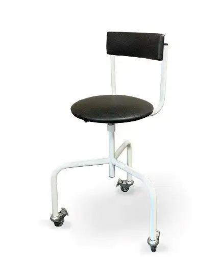 Chair SVps screw mobile with backrest TM Omega