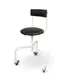 Chair SVps screw mobile with backrest TM Omega