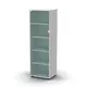 Medical cabinet ШМ-1d single-leaf (chipboard) TM Omega