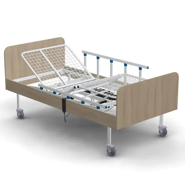 Bed for lying patients KFM-4nb-e5 AURA medical functional 4-section with electric drive
