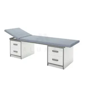 Procedural couch KP 1.02 (color of chipboard cabinets: white with gray edge), TM Alumix TMK