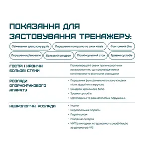 VRNOW – Система віртуальної реальності для реабілітації пацієнтів