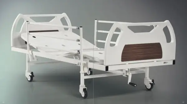 Medical functional 2-section bed BED 18