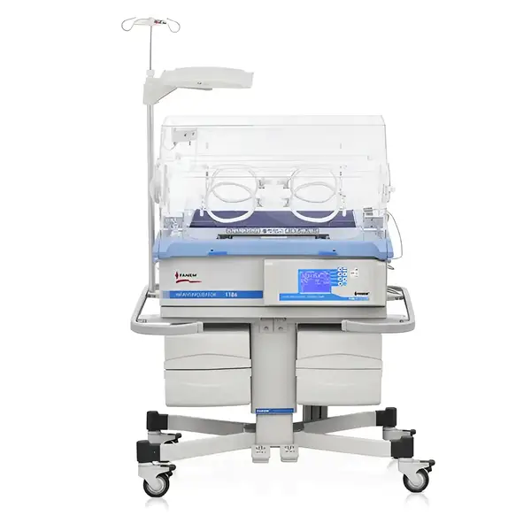 Інкубатор для новонароджених Fanem Incubator 1186 C з SERVO O2 та фототерапією BILITRON SKY 5006 BSI