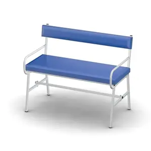 Medical banquette with backrest and handrails MBs-2 TM Omega