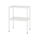 Tool table ST-I 1.01 on legs (shelves: glass), TM Alumix TMK