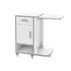 Medical bedside table TSP 1.02 (Chipboard color: white with gray edge) TM Alumix TMK