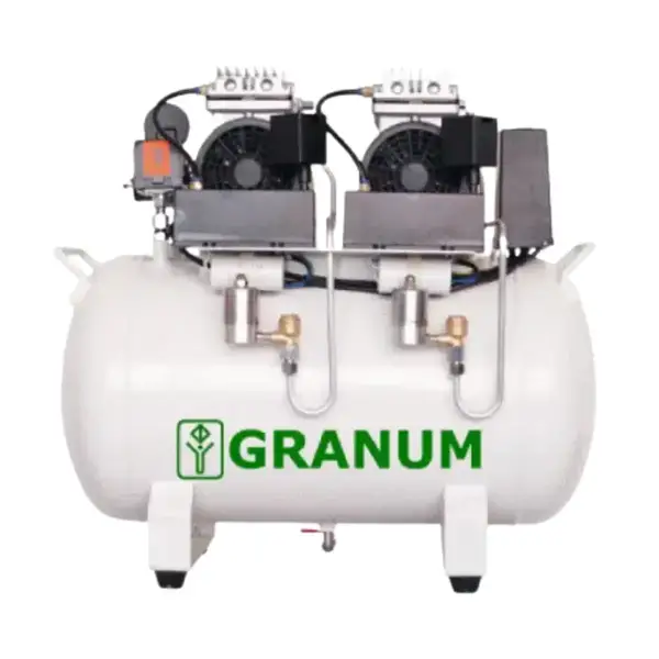 Компресор стоматологічний безмасляний Granum-200 з осушувачем купити