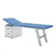 Procedural couch KP 1.01 (color of metal frame: gray; color of chipboard cabinet: white with gray edge), TM Alumix TMK