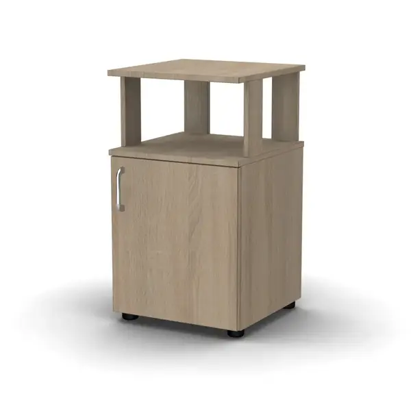 Medical bedside tables TPd for physiological equipment made of chipboard TM Ome