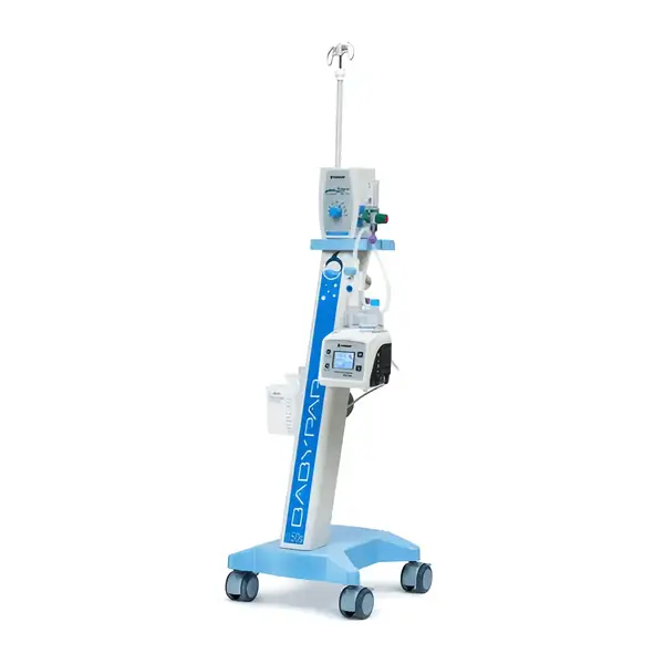 BABYPAP модель 1150S зі зволожувачем FOG 2140A та змішувачем Biomed у спрощеній комплектації