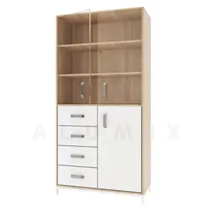 Medical cabinet SHD-D 1.04 (Chipboard color: Beech with white) TM Alumix TMK