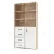 Medical cabinet SHD-D 1.04 (Chipboard color: Beech with white) TM Alumix TMK