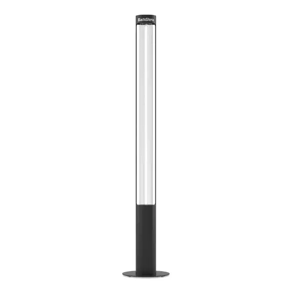 Bactericidal irradiator BactoSfera 360° U60 +100% RC-TIMER Black