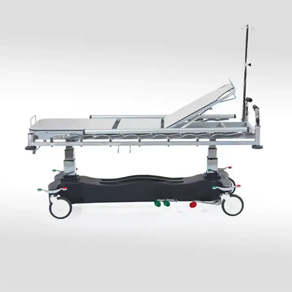 Hydraulic medical trolley for assistance STR-1