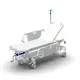 Medical trolley with mechanical height adjustment TPBr Horizon for transportation of patients TM OMEGA