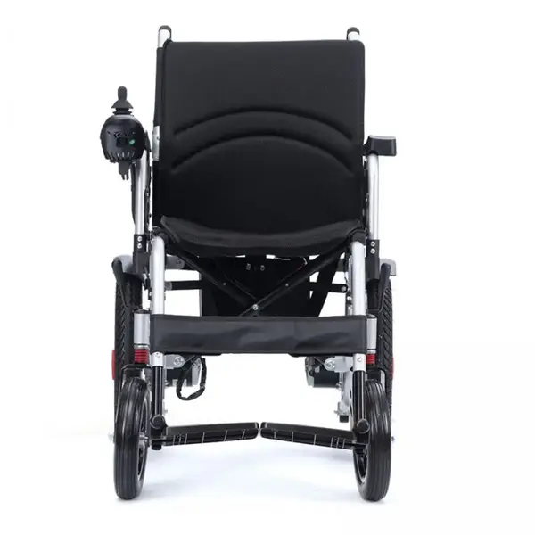 Folding wheelchair with electric drive JT-098