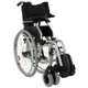 Aluminum wheelchair with adjustable center of gravity and seat height OSD-AL-**