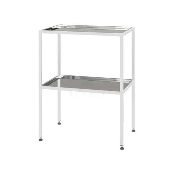 Tool table ST-I 1.01 on legs (shelves: stainless steel), TM Alumix TMK