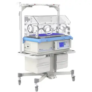 Інкубатор для новонароджених Fanem Incubator 1186 C з SERVO O2 та фототерапією BILITRON SKY 5006 BSI