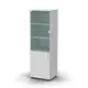 Medical cabinet ШМ-1сд single-leaf with a safe (chipboard) TM Omega