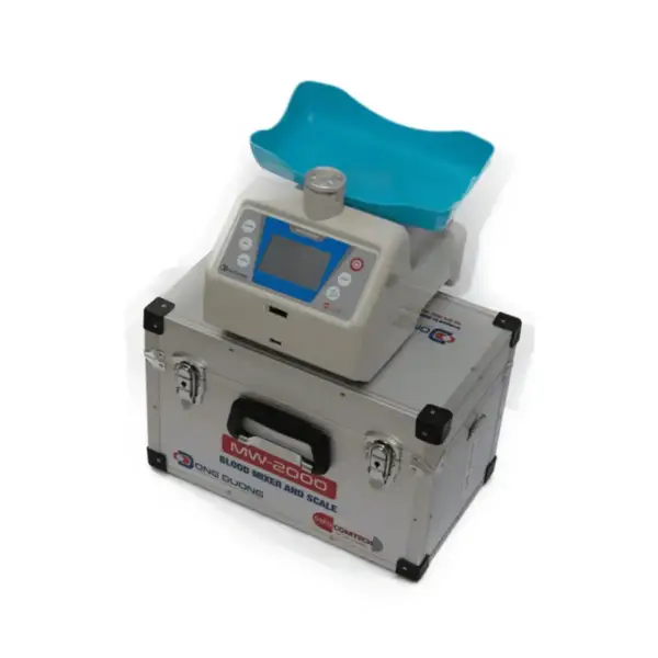 Device (mixer) for controlled blood sampling from a donor MW-2000