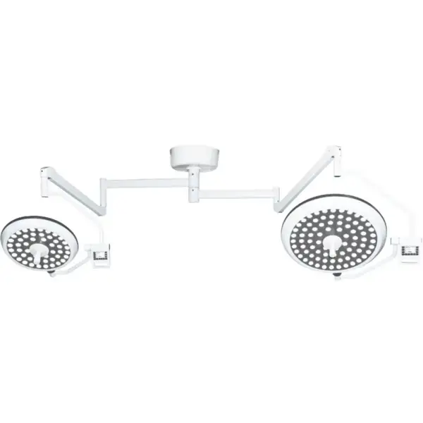 Світильник хірургічний стельовий LED двокупольний MK-D700/500ZF Medik