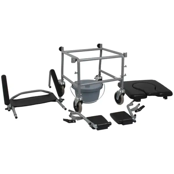 Wheelchair with sanitary equipment OSD-LW-JBS367A
