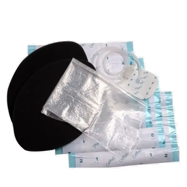 Set for vacuum therapy of abdominal wounds for Confort C300, C300TS and C500 devices
