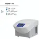 Центрифуга в комплекті з роторами, стаканами та адаптерами Sigma 1-16 IVD