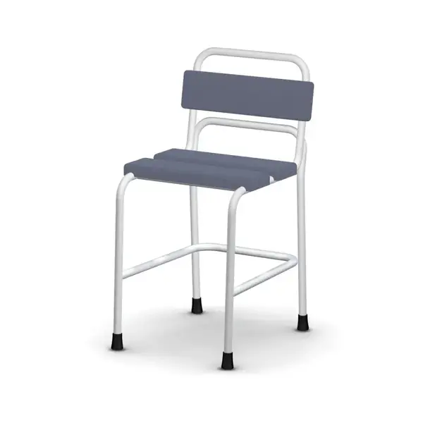 Bath and shower chair with backrest SDts TM Omega