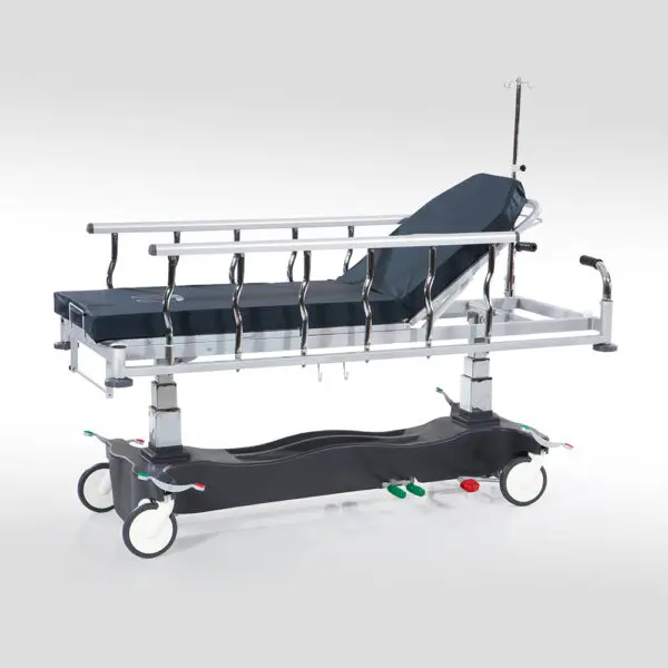 Hydraulic medical trolley for assistance STR-1