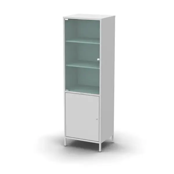 Medical cabinet ШМ-1с with safe TM Omega