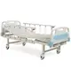KFM-4 medical functional four-section bed with fences and wheels.
