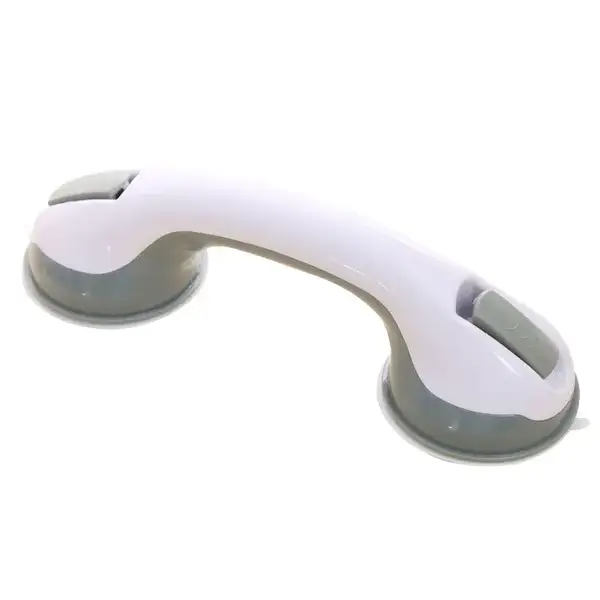 Helping Handle on vacuum suction cups for the bathroom