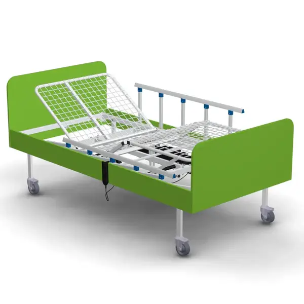 Bed for lying patients KFM-4nb-e5 AURA medical functional 4-section with electric drive