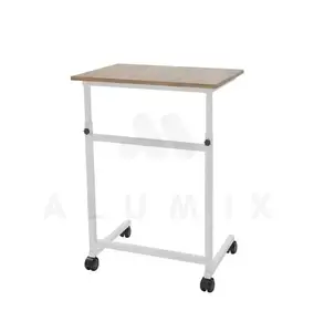 Medical bedside table for rehabilitation care ST-H 1.01 (chipboard color: beech) TM Alumix TMK