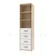 Medical cabinet SHO-D 1.04 (color of chipboard: Beech with white) TM Alumix TMK