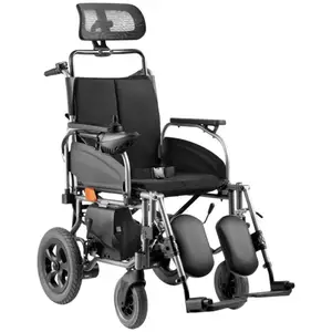 Folding electric trolley with folding backrest and headrest OSD-D130HL