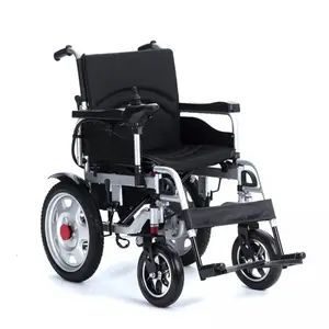 Folding wheelchair with electric drive JT-098