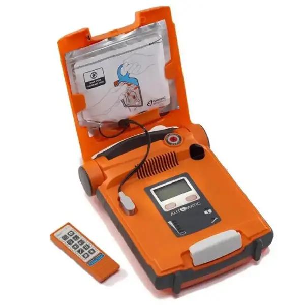 Автоматичний зовнішній дефібрилятор ″Powerheart AED G5 Trainer″ з тренувальними дорослими електродами з функцією контролю СPR купити