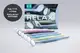Dental mirror RELAX with rhodium coating, ø 24 mm