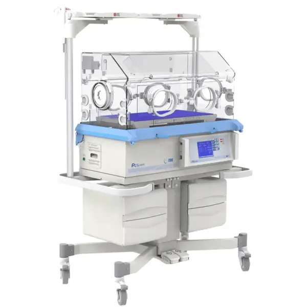 Інкубатор для новонароджених Fanem Incubator 1186 C з SERVO O2 та фототерапією BILITRON 3006 BTI