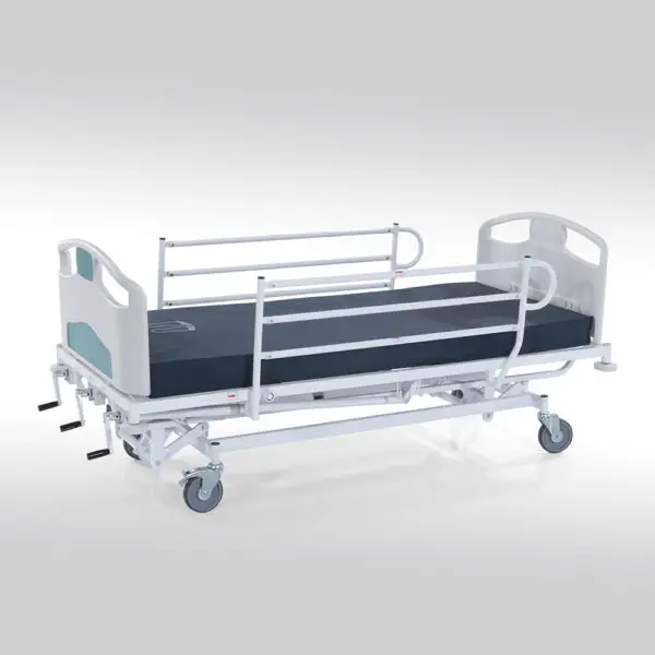 Medical bed 4-section with mattress BED-15 for a patient with an upward lift