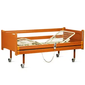 Functional wooden bed with electric control OSD-91E